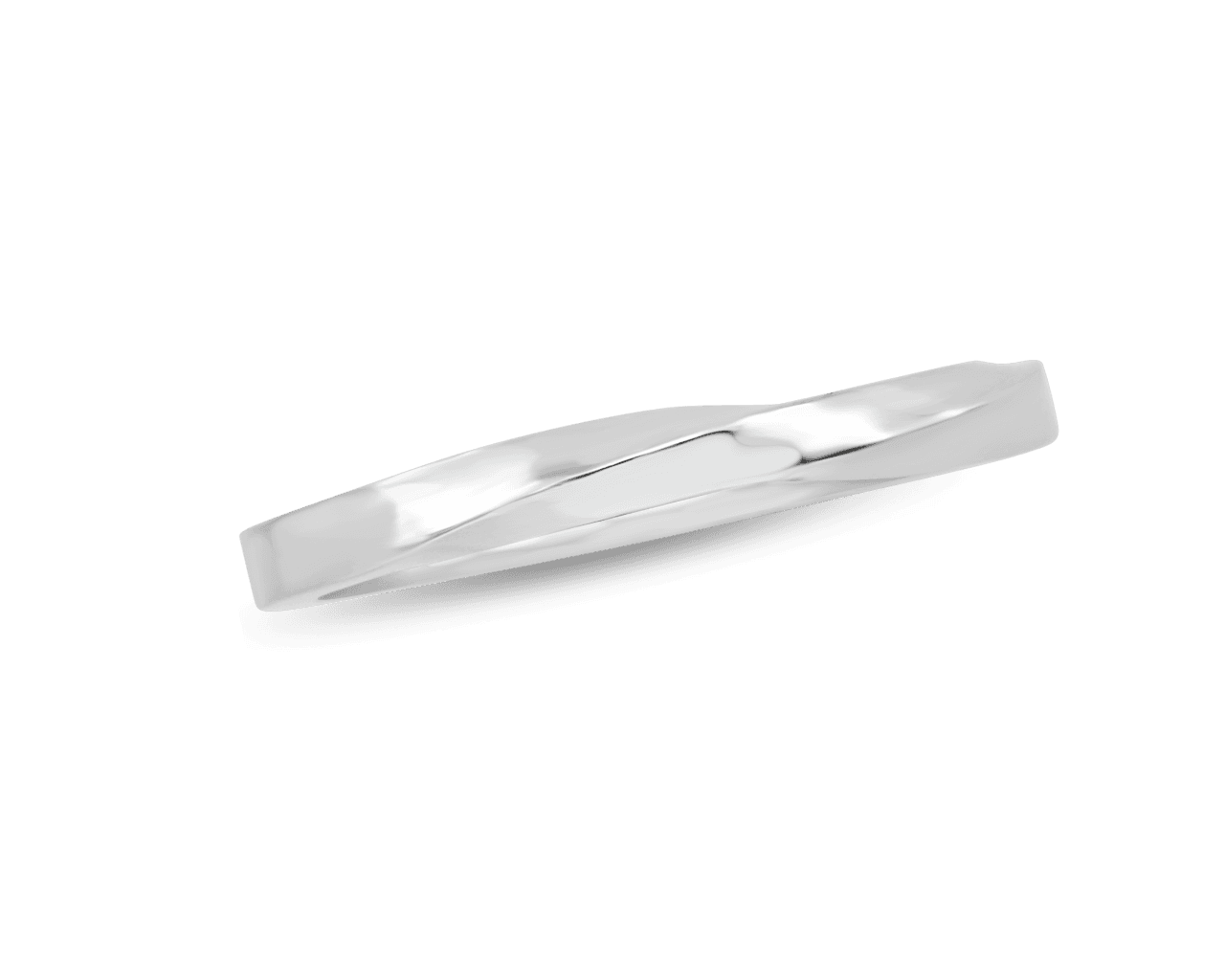 Mobius Twist Wedding Band
