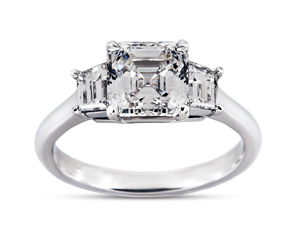 Asscher and Trapezoid Trilogy