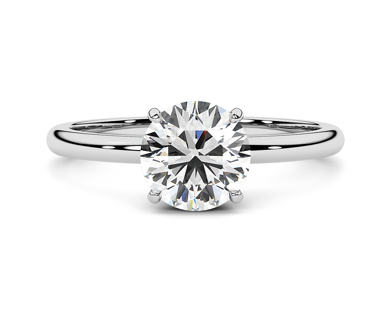 The Talitha Four Prong Solitaire Ring